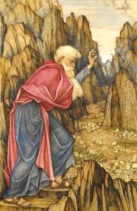 The Vision of Ezekiel The Valley of Dry Bones by John Roddam Spencer Stanhope