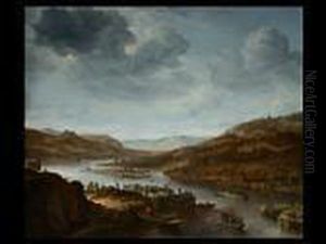 Rheinlandschaft by Herman Saftleven