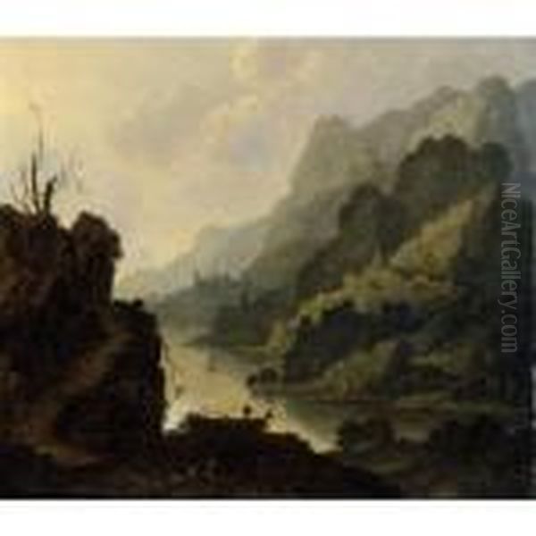 Rocky River Landscape - view 1