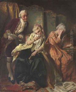 Dangerous liaisons by Henri Guillaume Schlesinger