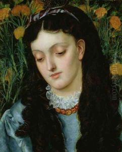 The Beautiful Wallflower, 1870 by Emma Sandys