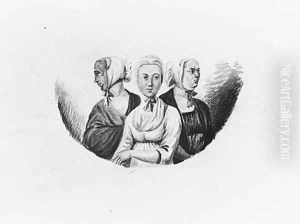 Moravian Sisters by Pavel Petrovich Svinin