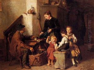 The Peddler's Wares by Felix Schlesinger