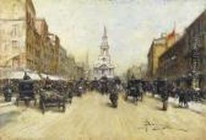 St. Mary-le-strand, London by Paolo Sala