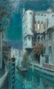 Palazzo Contarini Al Tramonto by Paolo Sala