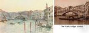 Ponte Di Rialto, Canal Grande Venezia: The Rialto Bridge, Venice by Paolo Sala