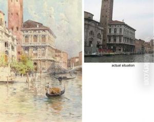 Rio Canareggio Venezia: The Canareggio Bridge, Venice by Paolo Sala