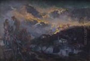 Fire In Thehill, Nice by Paolo Sala