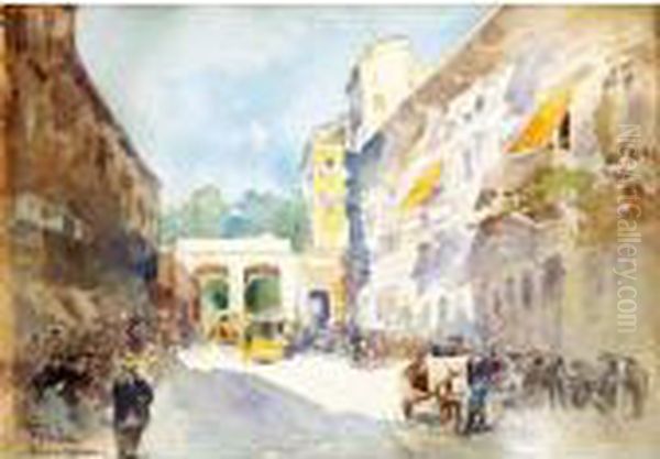 Via Manzoni A Milano - view 1
