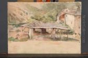 Paesaggio Con Fienile Paesaggio Con Fienile