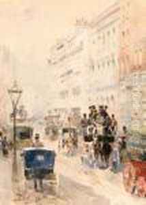 View Of Oxford Street, London