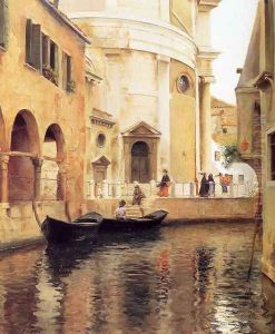 Rio della Maddalena by Julius LeBlanc Stewart