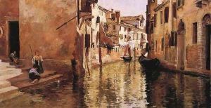 The Canal by Julius LeBlanc Stewart