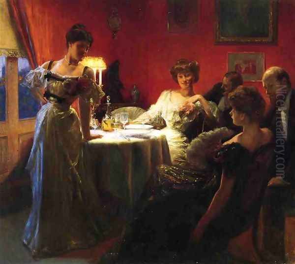 A Supper Party - view 1
