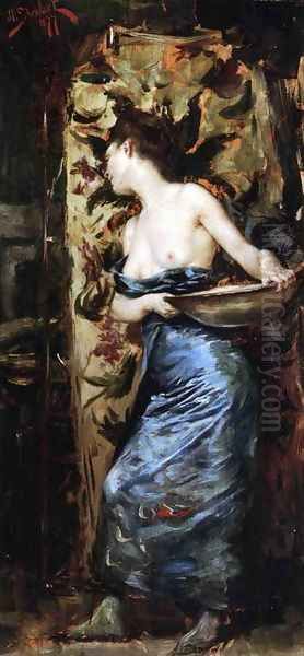 Femme Mi-Nue - view 1