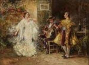 Scena In Costume by Juan Pablo Salinas Y Teruel