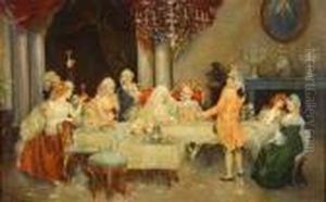 Dinner Party by Juan Pablo Salinas Y Teruel