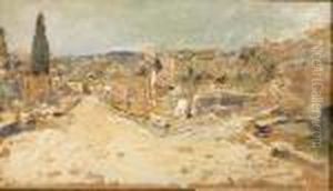 Veduta Di Pompei by Juan Pablo Salinas Y Teruel