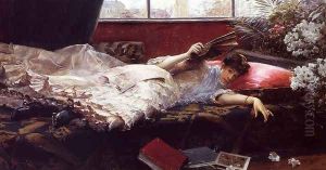 An Idle Afternoon by Julius LeBlanc Stewart