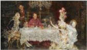 El Brindis (toasting The Cardinal)