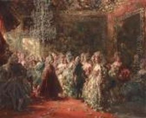 The Christening by Juan Pablo Salinas Y Teruel