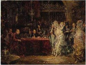 The Betrothal by Juan Pablo Salinas Y Teruel