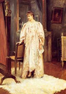 Lady In Her Boudoir by Julius LeBlanc Stewart