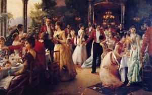 The Hunt Supper by Julius LeBlanc Stewart