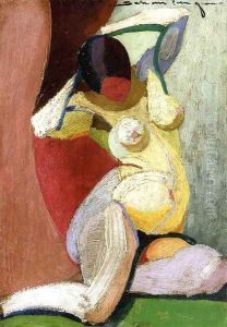 Nude by Morton Livingston Schamberg
