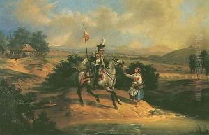 Uhlan and Girl