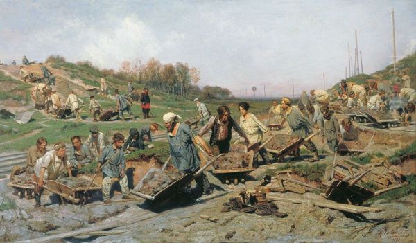 Repairing the Railroad - view 1