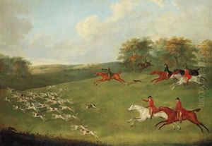 A hunt in full cry by John Nost Sartorius