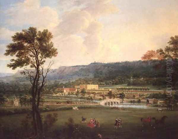 A view of Chatsworth, Derbyshire, from the South West c.1743-44 - view 1