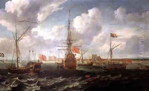 The Royal Yacht off Sheerness, c.1680