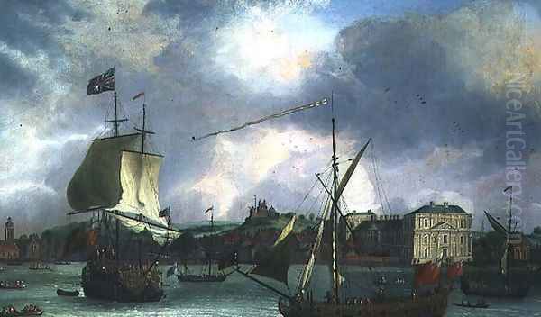 View of Greenwich with shipping - view 1