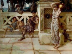 The Flute Player: the gentle music of a by-gone age by William Holmes Sullivan
