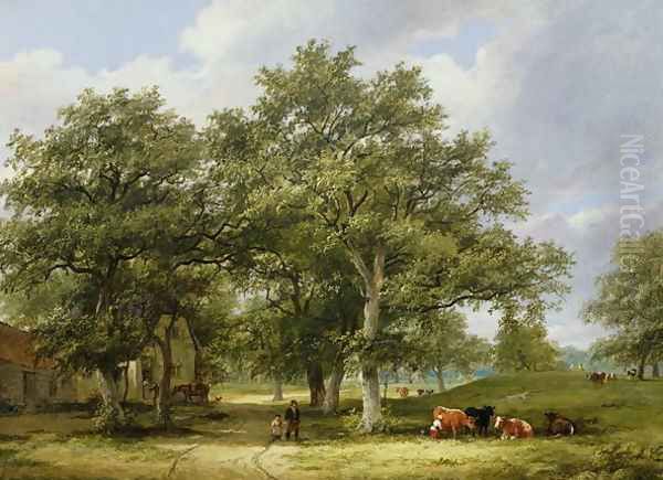 Cattle Grazing - view 1