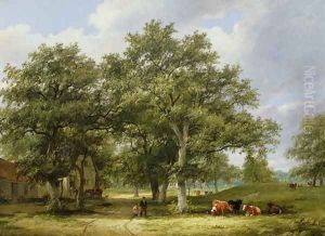 Cattle Grazing by James Stark