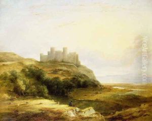 A View of Harlech Castle by James Stark
