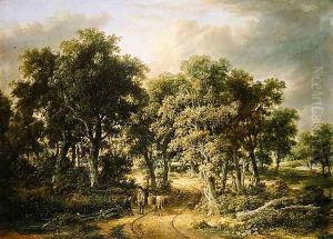 Wooded Landscape, c.1822-32 by James Stark