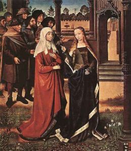 Scene from the St Lucy Legend 1480 by Master of the Saint Lucy Legend