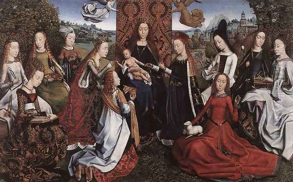 Virgin Surrounded by Female Saints c. 1488 - view 1