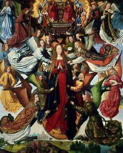 Mary, Queen of Heaven c. 1485-1500 by Master of the Saint Lucy Legend