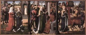 Legend of St Lucy 1480 by Master of the Saint Lucy Legend