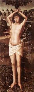 St Sebastian 1480-90 by Master of the Saint Lucy Legend