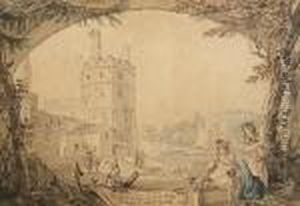 The Eagle Tower At Caernarvon
