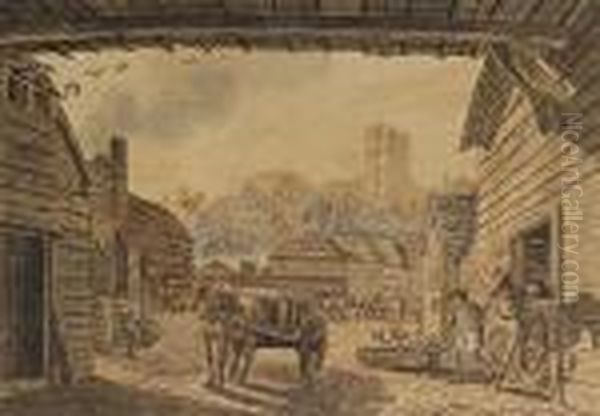 Windsor From Mr Isherwood's Brewhouse - view 1