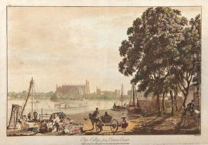 Eton College From Crown Corner by Paul Sandby