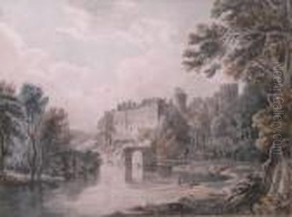 'warwick Castle', Watercolour - view 1