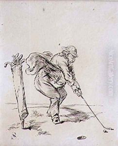 The Final Stroke, illustration from Graphic magazine, pub. c.1870 by Henry Sandercock